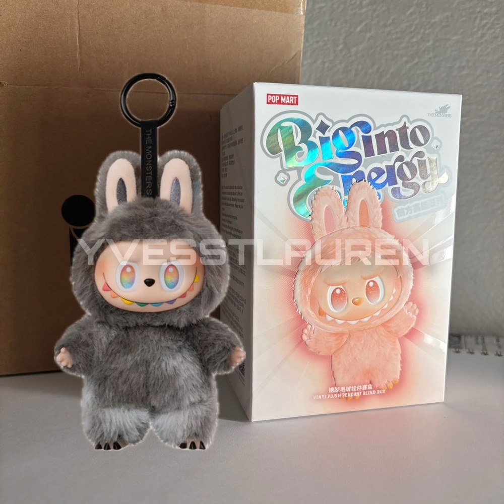 NIB SECRET 🌈 ID 🌈 Big Into Energy Labubu v.3